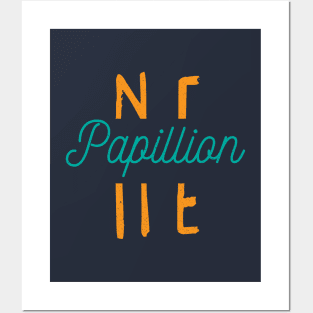 Papillion Nebraska City Typography Posters and Art